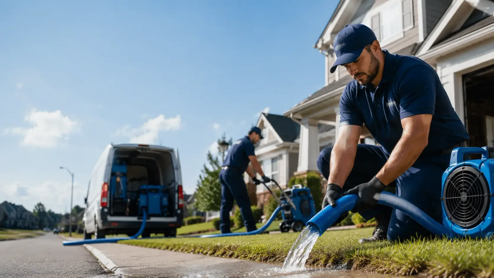 Flood Damage Restoration in Bellevue, TX